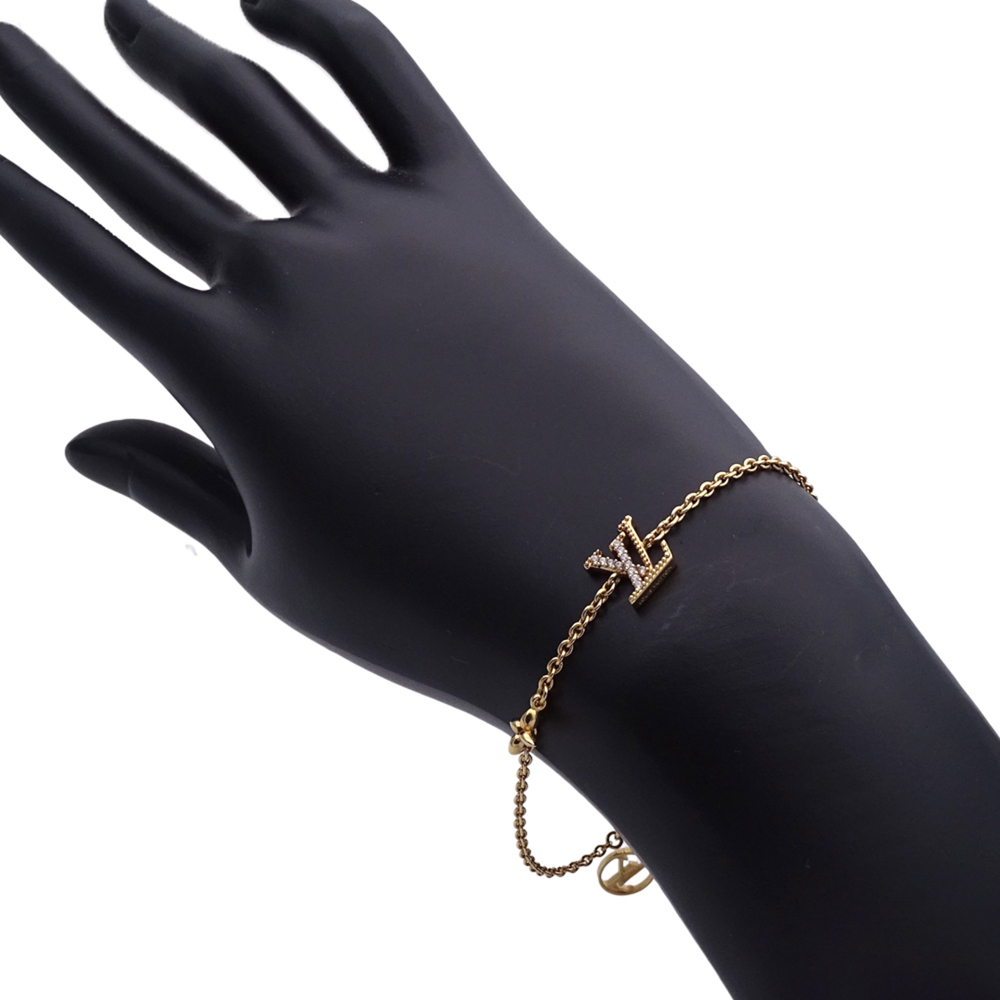 LOUIS VUITTON Gold Charm Bracelet - Picture 8 of 8